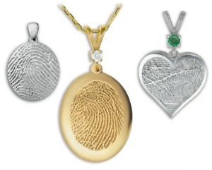 Fingerprint Keepsake Jewelry